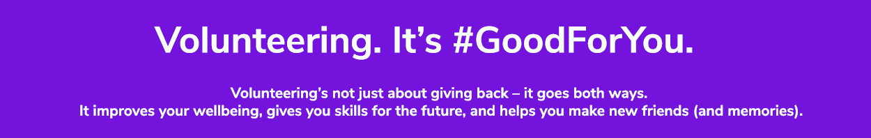 Good for you banner